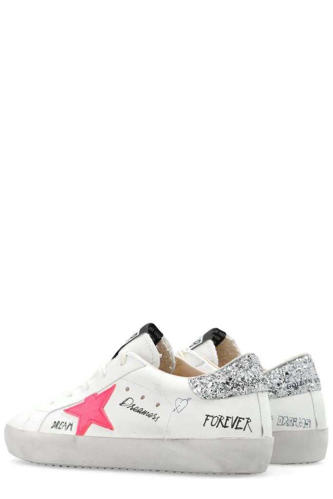 商品Golden Goose|Golden Goose Kids Super Star Patch Sneakers,价格¥1561,第3张图片详细描述