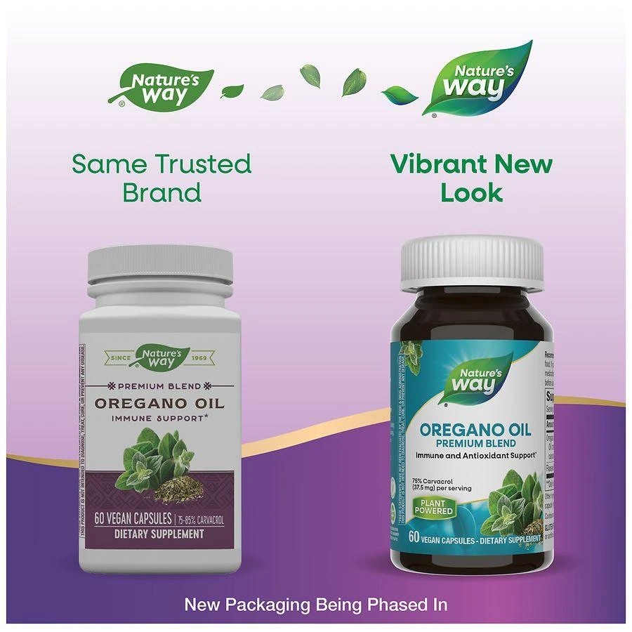 商品Nature's Way|Oregano Oil Vegan Capsules,价格¥166,第3张图片详细描述