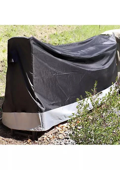 商品belk|Decor 8 Ft Heavy Duty Polyester Firewood Log Rack Cover   Gray Black,价格¥442,第1张图片