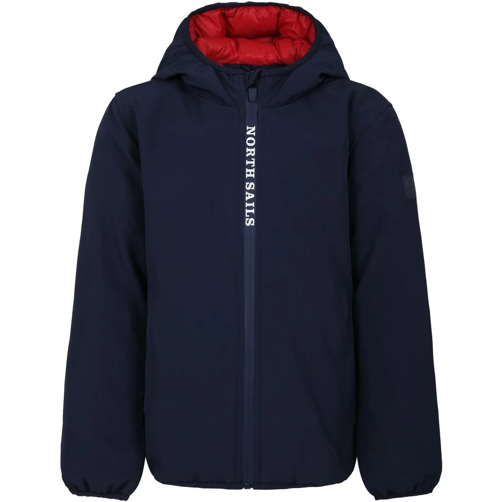 商品NORTH SAILS|Blue Jacket For Boy With Logo,价格¥1563,第1张图片