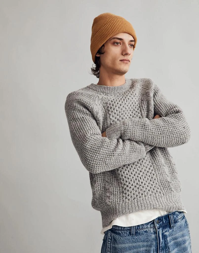 商品Madewell|Cableknit Fisherman Sweater,价格¥480,第1张图片