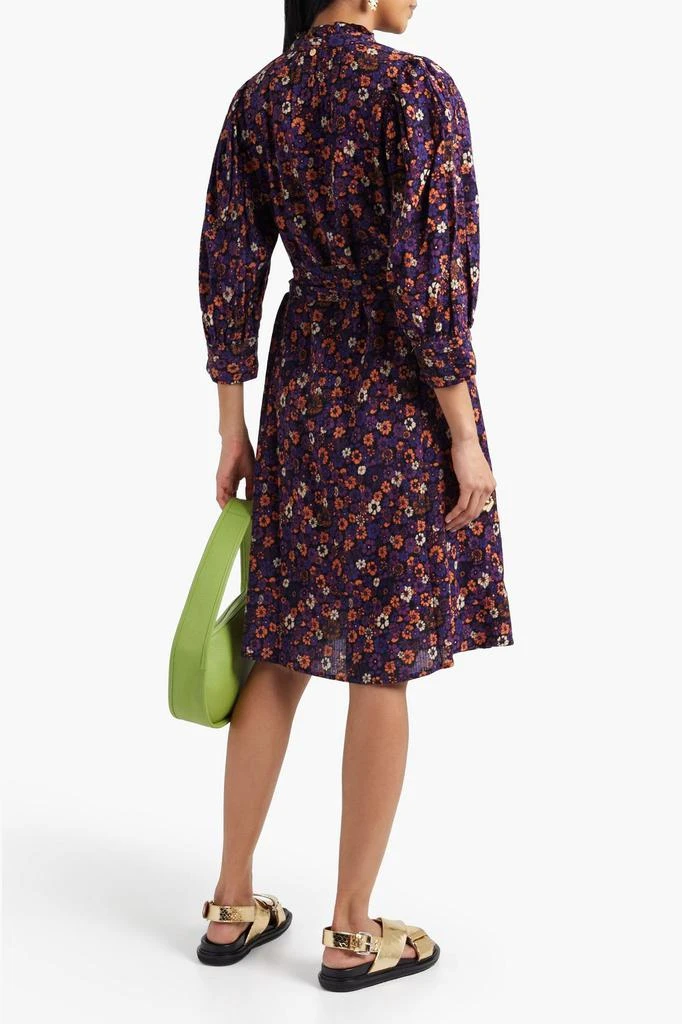 商品ANTIK BATIK|Paoli belted floral-print cotton dress,价格¥478,第3张图片详细描述