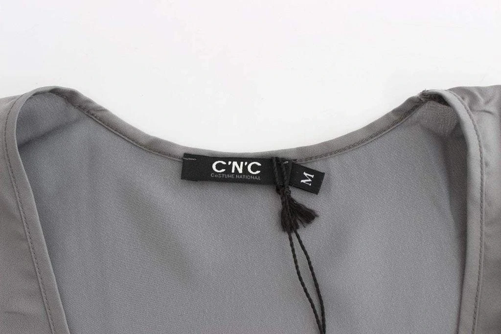 商品Costume National|COSTUME NATIONAL C’N’C   V-Neck Long T-Shirt,价格¥1669,第2张图片详细描述