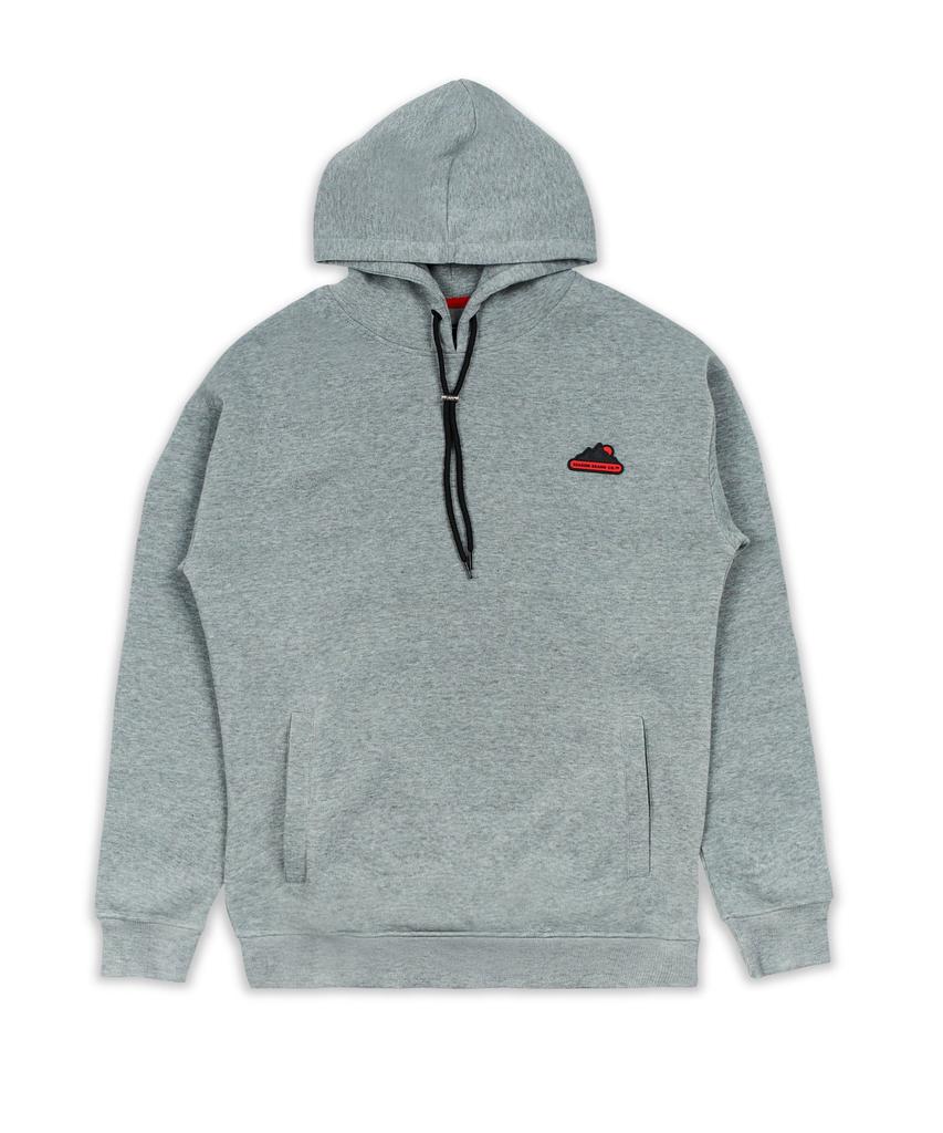 Wooster Core Collection Premium Hoodie With Patch - Heather Grey商品第4张图片规格展示