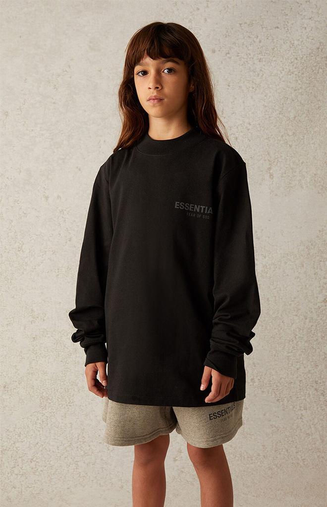 商品Essentials|Black Long Sleeve T-Shirt,价格¥149,第4张图片详细描述