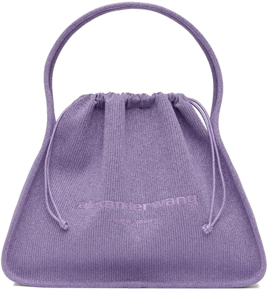 商品Alexander Wang|Purple Large Ryan Bag,价格¥2377,第1张图片