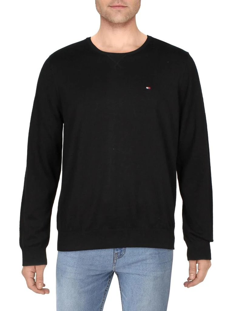 商品Tommy Hilfiger|Mens Crewneck Casual Pullover Sweater,价格¥244,第1张图片