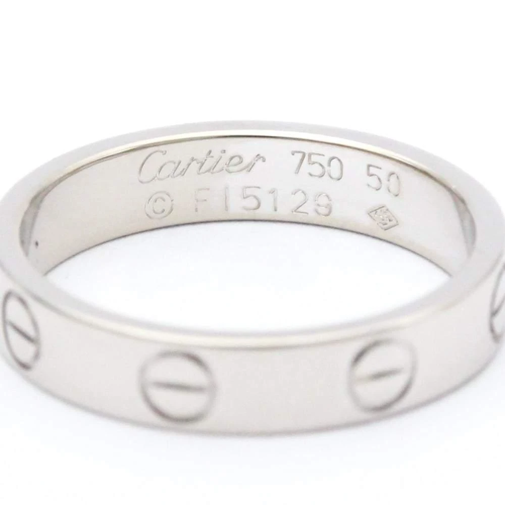 商品[二手商品] Cartier|Cartier Love 18K White Gold Ring EU 50,价格¥5349,第5张图片详细描述