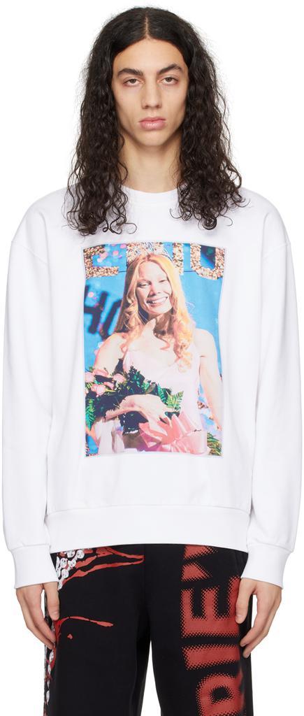 商品JW Anderson|White Print Sweatshirt,价格¥2300,第1张图片