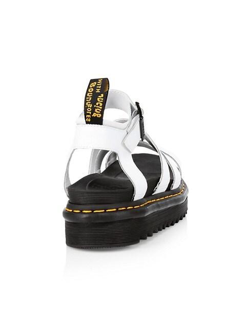 商品Dr. Martens|Blaire Leather Gladiator Sandals,价格¥736,第5张图片详细描述