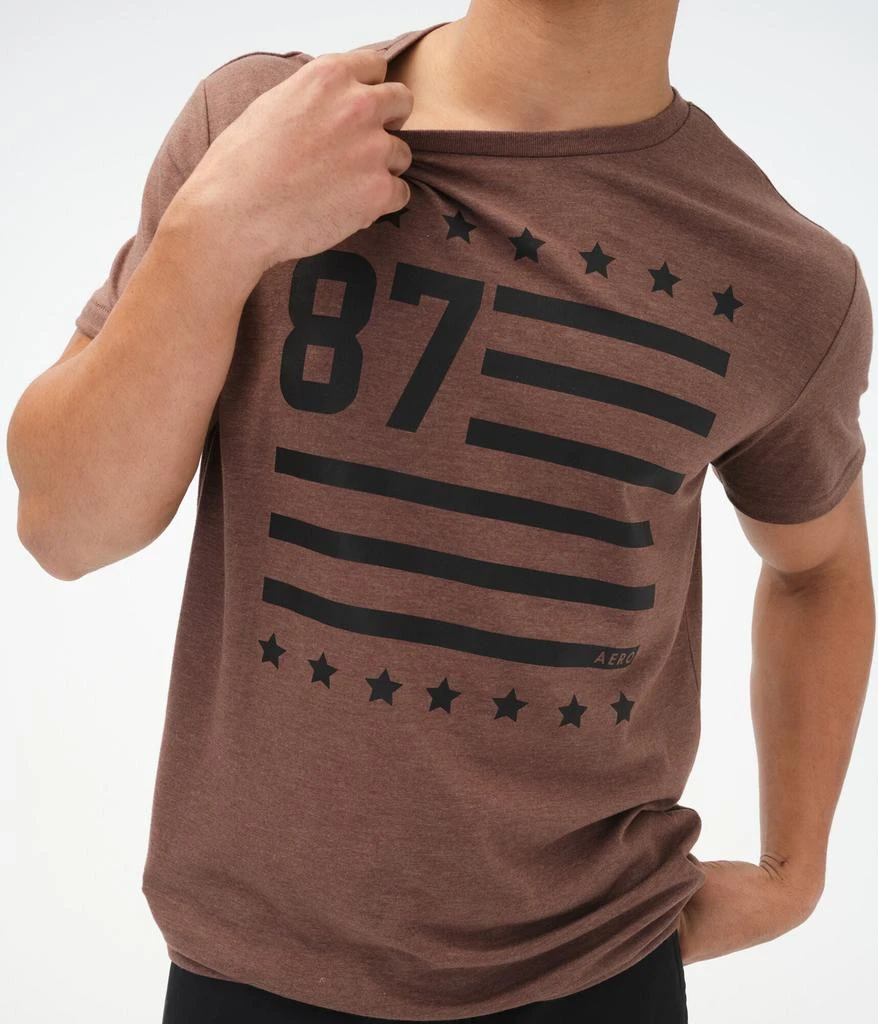 商品Aeropostale|Men's 87 Flag Graphic Tee,价格¥199,第2张图片详细描述