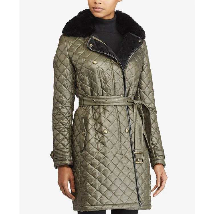 商品Ralph Lauren|Club-Collar Quilted Down Jacket, Created for Macy's,价格¥904,第1张图片