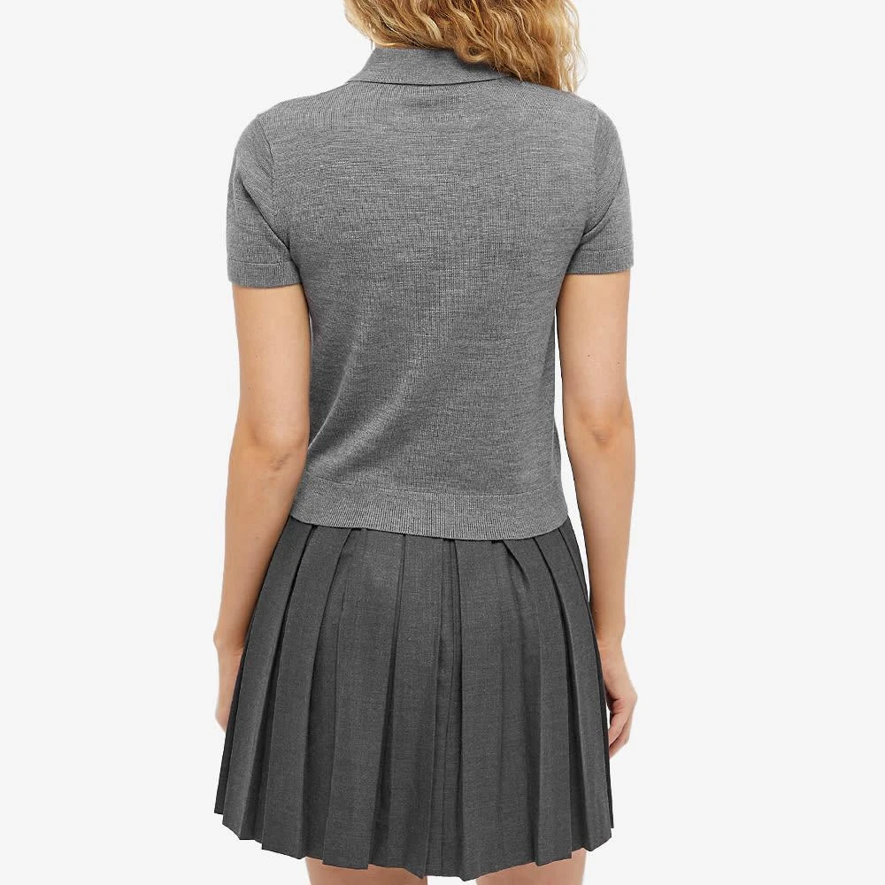 商品Sandy Liang|Sandy Liang Short Sleeve Favs Knit Polo,价格¥3056,第4张图片详细描述