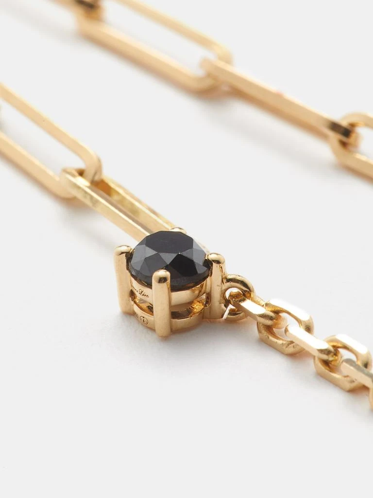 商品Yvonne Leon|Collier Solitaire diamond & 18kt gold necklace,价格¥17691,第3张图片详细描述