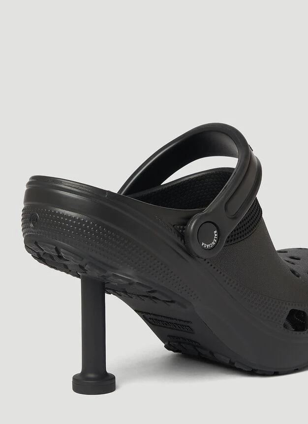 商品Balenciaga|x Crocs Madame High Heels in Black,价格¥3278,第5张图片详细描述