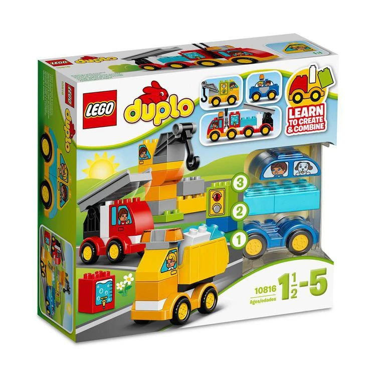 商品LEGO|DUPLO® 36粒我的第一辆车和卡车门主题,价格¥149,第1张图片