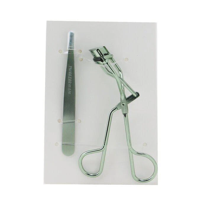 商品Tweezerman|Tweezerman 快乐薄荷眉毛睫毛工具套装（金属系列） 2pcs,价格¥262,第2张图片详细描述