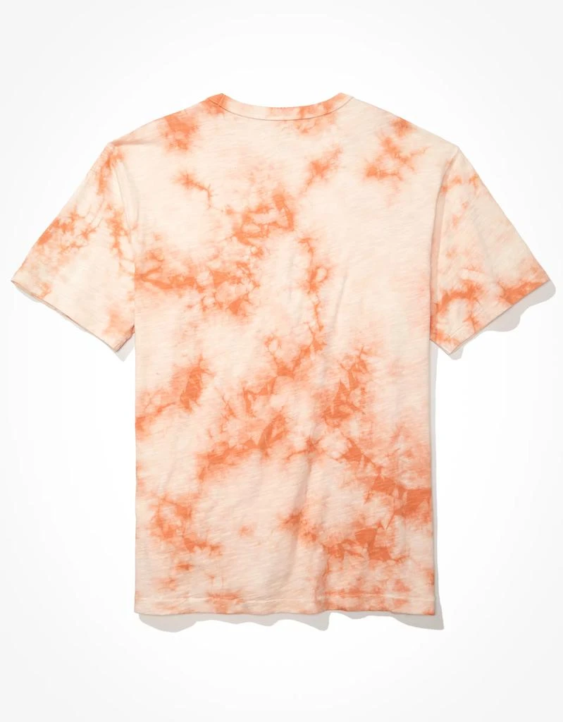 商品AE|AE Super Soft Slub Tie-Dye T-Shirt,价格¥91,第4张图片详细描述