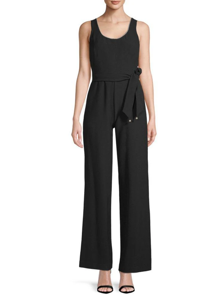 商品Karl Lagerfeld Paris|Crepe Jumpsuit,价格¥487,第1张图片