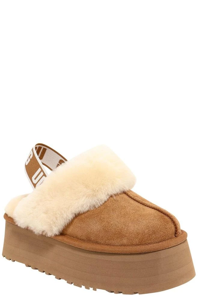 商品UGG|UGG Shearling Platform Slingback Slippers,价格¥1469,第2张图片详细描述