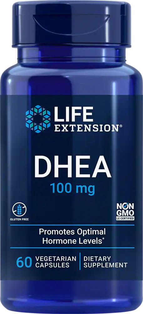 Life Extension DHEA - 100 mg (60 Vegetarian Capsules)商品第1张图片规格展示