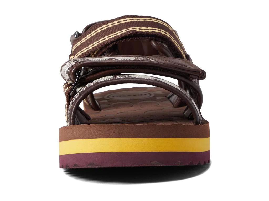 商品Coach|Signature Jacquard Sport Sandal,价格¥761,第2张图片详细描述