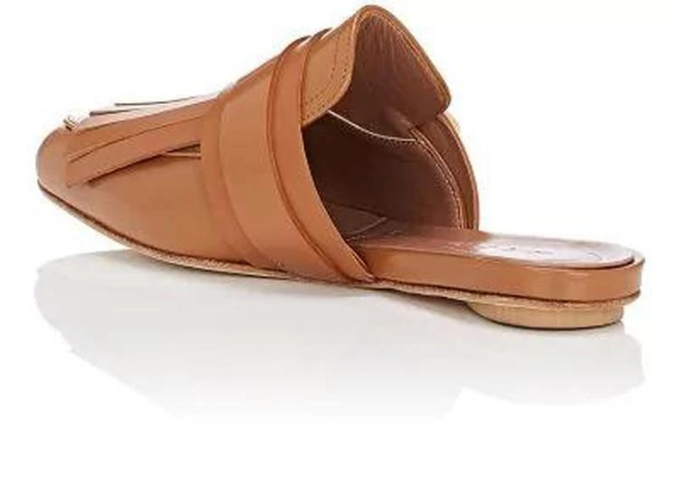 商品Marni|Fringed Spazzolato Leather Mules,价格¥2821,第3张图片详细描述