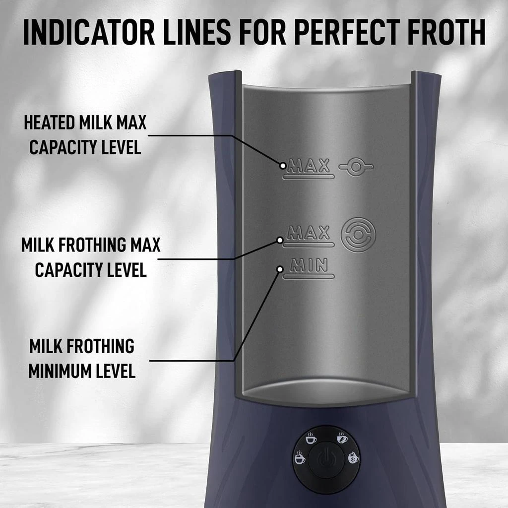 Powerful 4-in-1 Electric Milk Frother and Steamer 商品