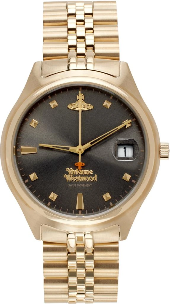 商品Vivienne Westwood|Gold Camberwell Watch,价格¥3432,第1张图片