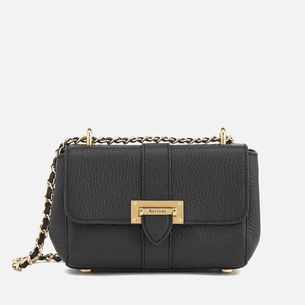 商品Aspinal of London|Aspinal of London Women's Lottie Micro Cross Body Bag - Black,价格¥1318,第1张图片