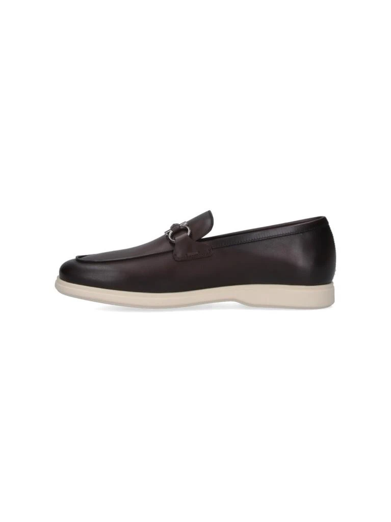 商品Salvatore Ferragamo|"Gancini" Loafers – Brown,价格¥4402,第3张图片详细描述