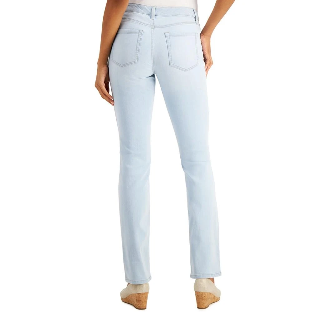 商品Charter Club|Women's Lexington Tummy Control Straight-Leg Jeans, Created for Macy's,价格¥122,第2张图片详细描述