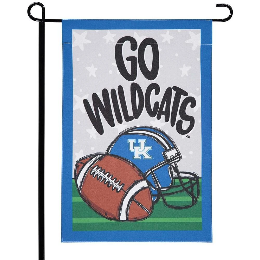 商品Magnolia Lane|Multi Kentucky Wildcats 12'' x 18'' Team Helmet Ball Garden Flag,价格¥120,第1张图片
