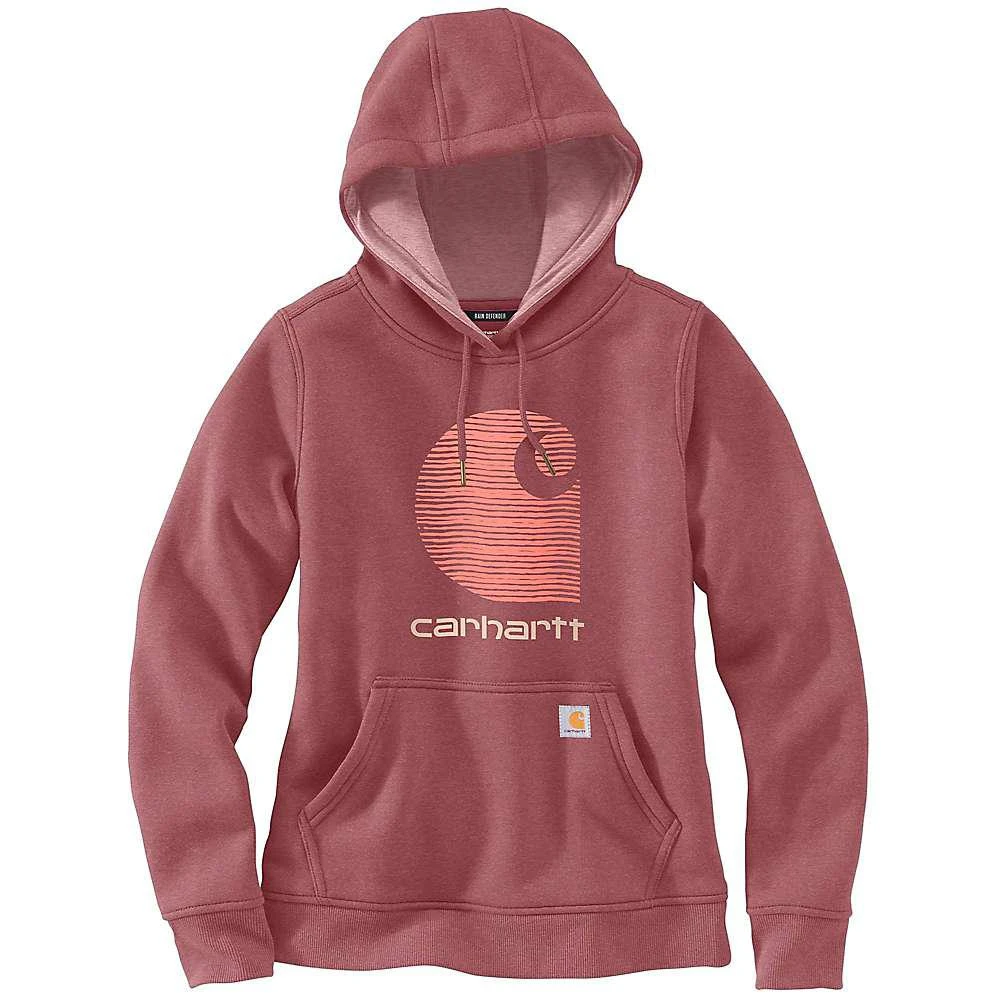 商品Carhartt|Carhartt Women's Rain Defender Relaxed Fit Midweight C Logo Graphic Sweatshirt,价格¥352,第2张图片详细描述