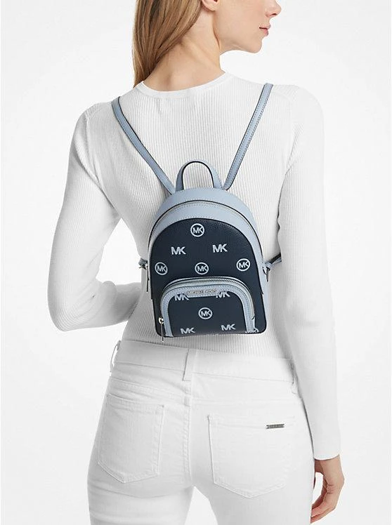 商品Michael Kors|Jaycee Extra-Small Logo Debossed Convertible Backpack,价格¥813,第5张图片详细描述