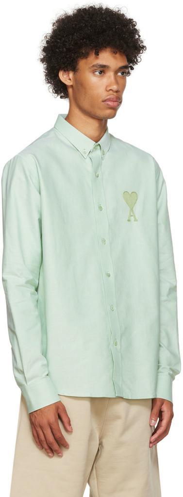 商品AMI|Green Ami De Cœur Shirt,价格¥1417,第4张图片详细描述