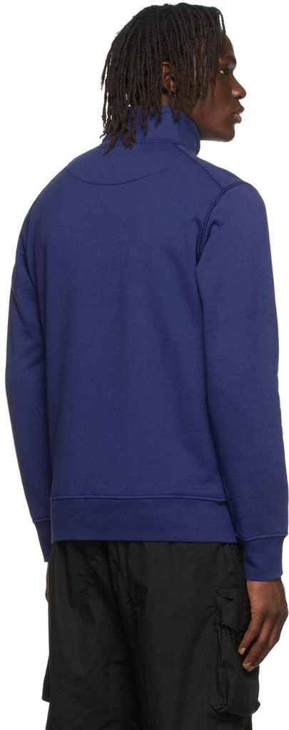 商品Stone Island|Blue Cotton Sweatshirt,价格¥1715,第3张图片详细描述