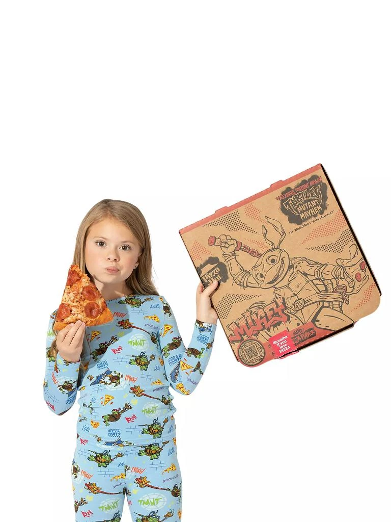 商品Bellabu Bear|Little Kid's & Kid's Teenage Mutant Ninja Turtles: Mutant Mayhem Movie Pajamas Set,价格¥292,第5张图片详细描述