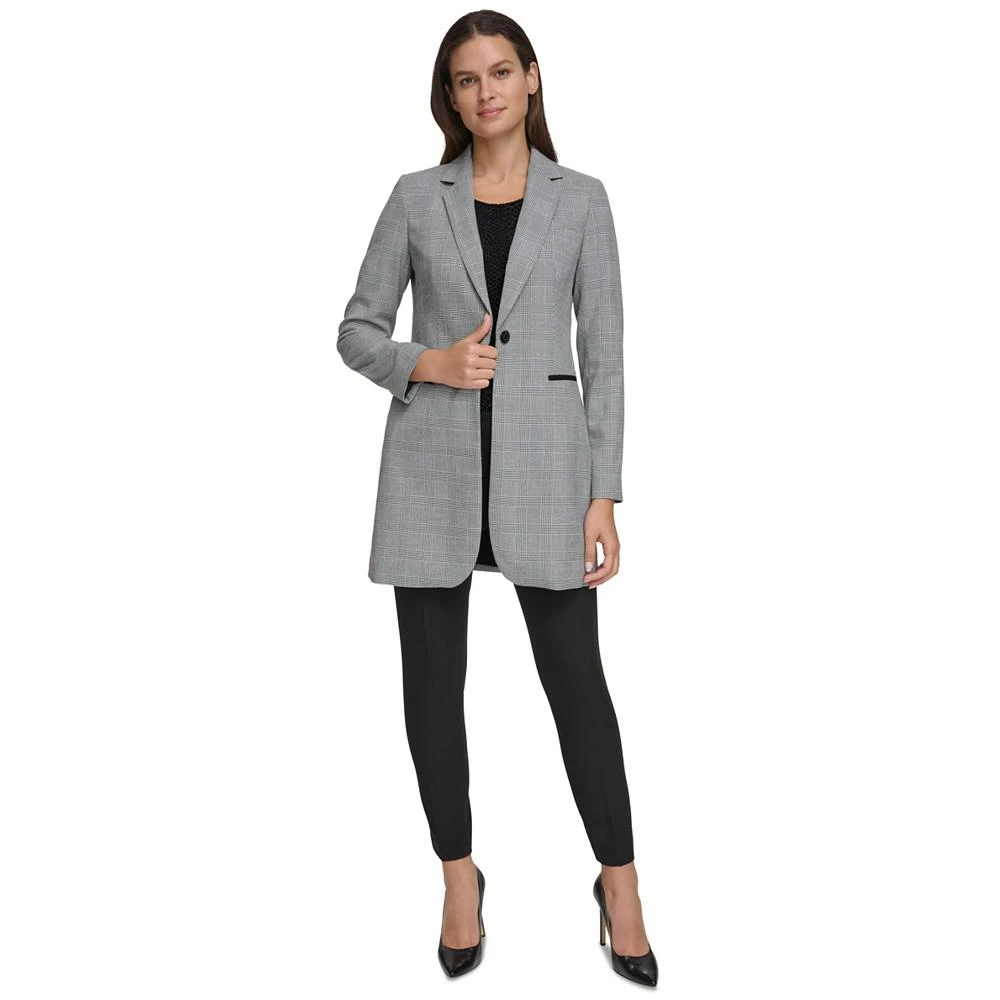商品Tommy Hilfiger|Women's Plaid Topper Jacket,价格¥1247,第5张图片详细描述