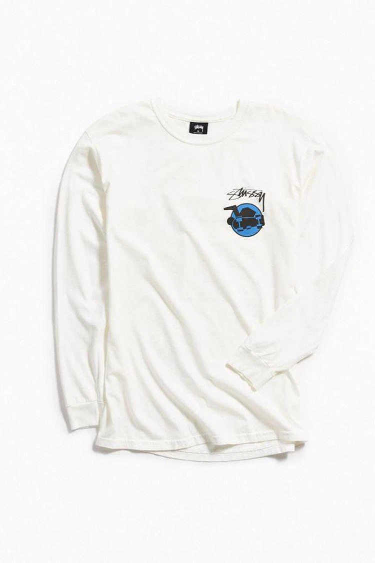 商品STUSSY|Stussy Skateman Long Sleeve Tee,价格¥333,第1张图片