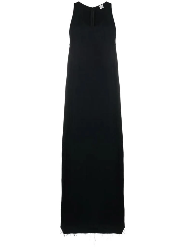 商品Totême|TOTEME WOMEN SCOOP NECK SABLE DRESS,价格¥2943,第2张图片详细描述