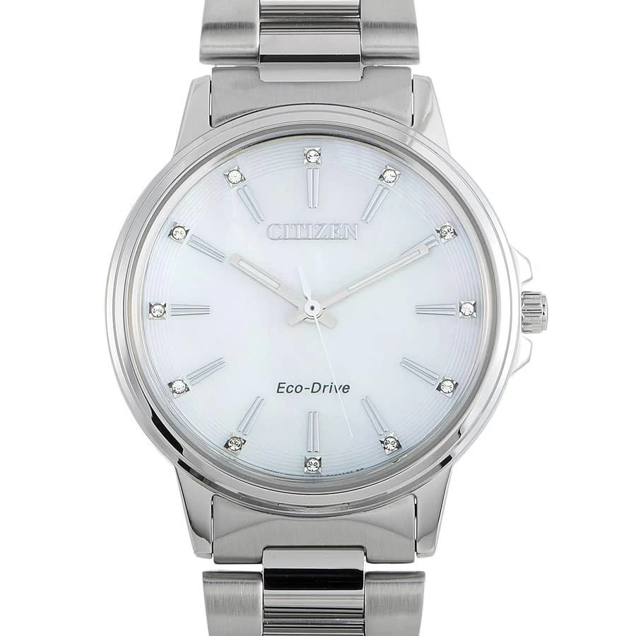 商品Citizen|Chandler Quartz Mother of Pearl Dial Ladies Watch FE7030-57D,价格¥937,第1张图片