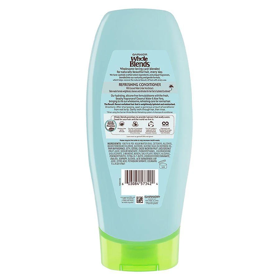商品Garnier Whole Blends|Hydrating Conditioner with Coconut Water & Aloe Vera Extract,价格¥50,第2张图片详细描述