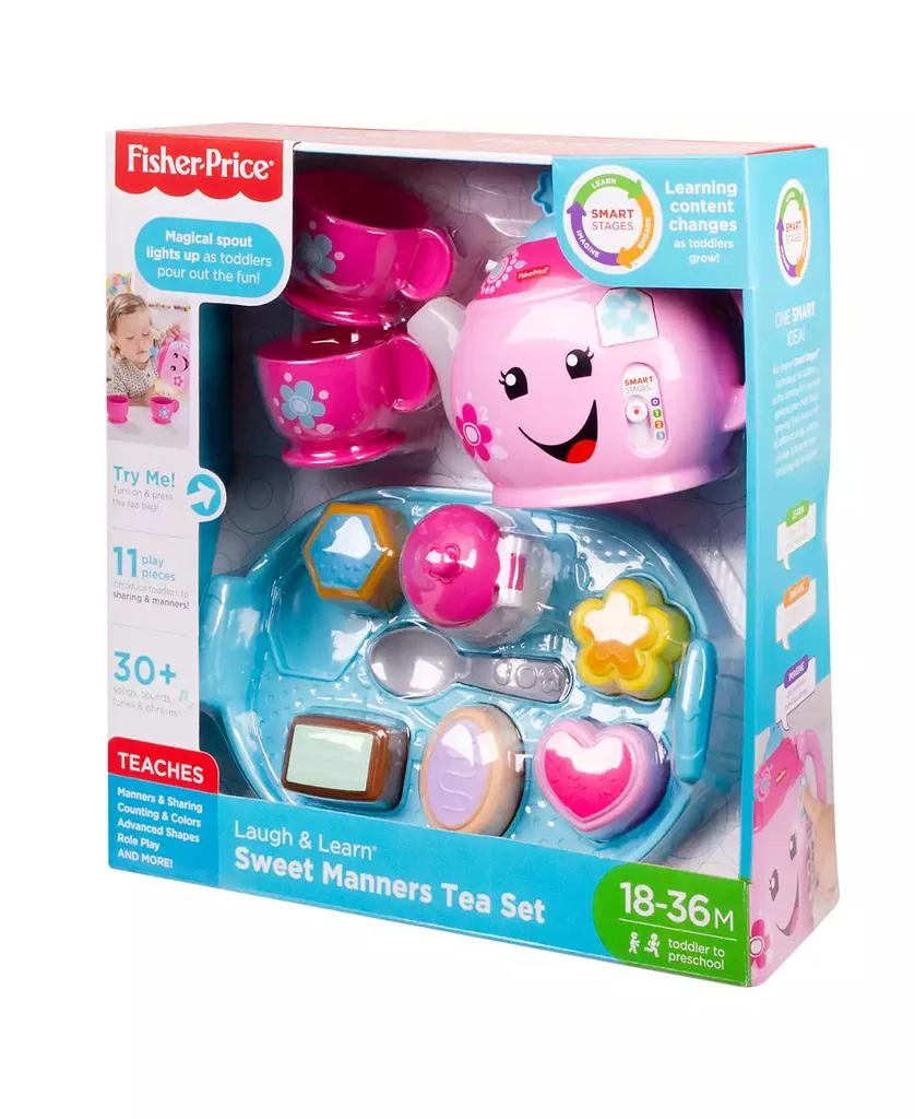 商品Fisher Price|Fisher-Price® Laugh and Learn Sweet Manners Tea Set,价格¥199,第2张图片详细描述
