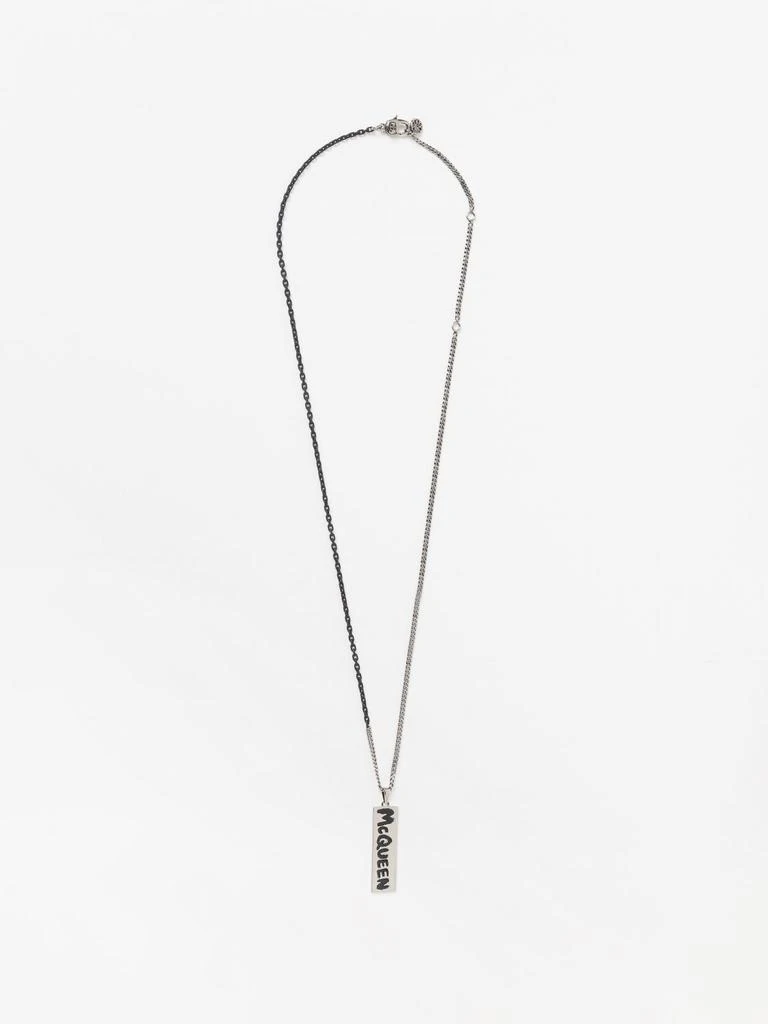 商品Alexander McQueen|Alexander McQueen necklace in brass,价格¥1576,第1张图片