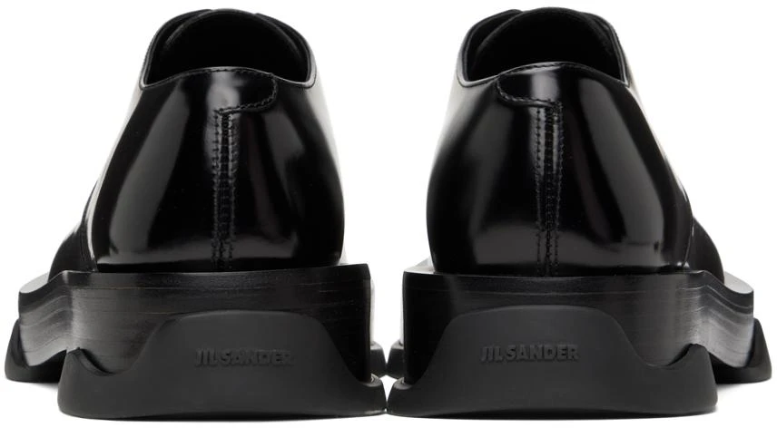 商品Jil Sander|Black Lace-Up Derbys,价格¥7146,第2张图片详细描述