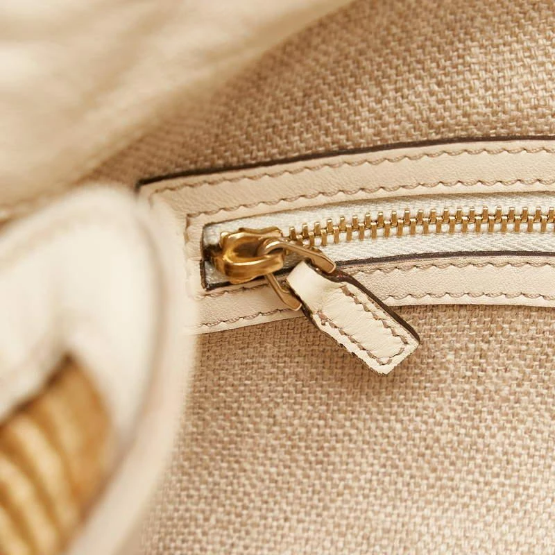 Gucci Brown Raffia Peggy Bamboo Hobo Bag 商品