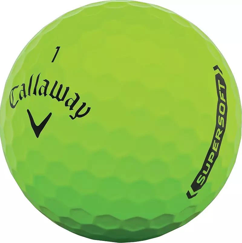 商品Callaway|Callaway 2021 Supersoft Matte Golf Balls,价格¥208,第4张图片详细描述