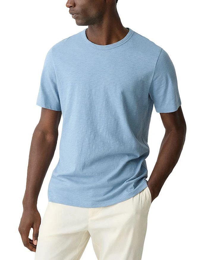 商品Theory|Essential Tee in Cosmos Slub Cotton,价格¥558,第1张图片
