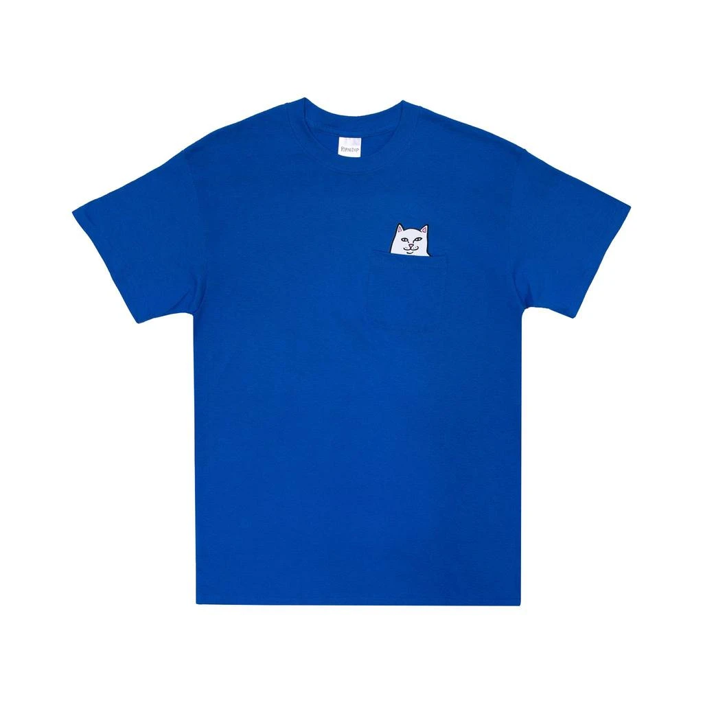 商品RIPNDIP|Lord Nermal Pocket Tee (Royal),价格¥151,第1张图片